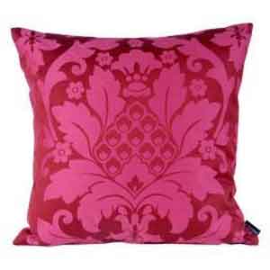 red and pink damask pillow red and pink damask pillow