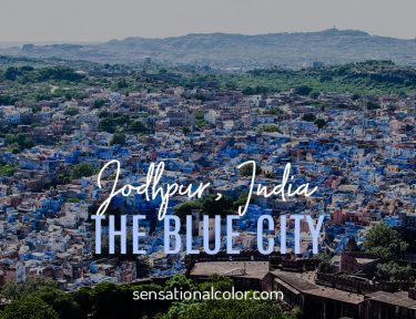 Blue City Jodhpur India