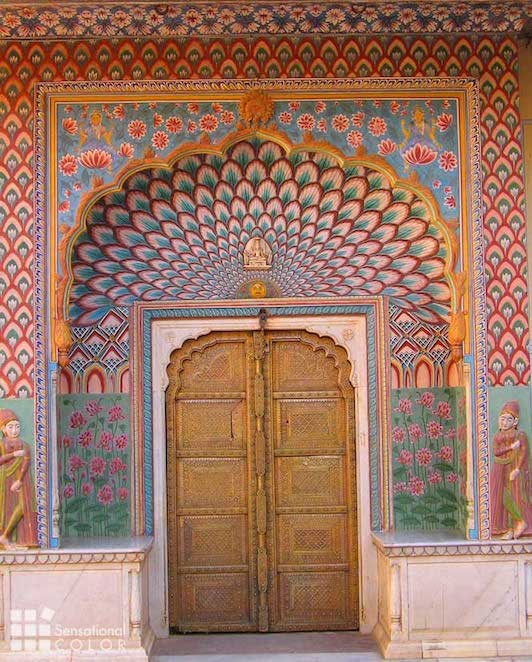City Palace In Jaipur The Pink City Capital Of Rajasthan State India