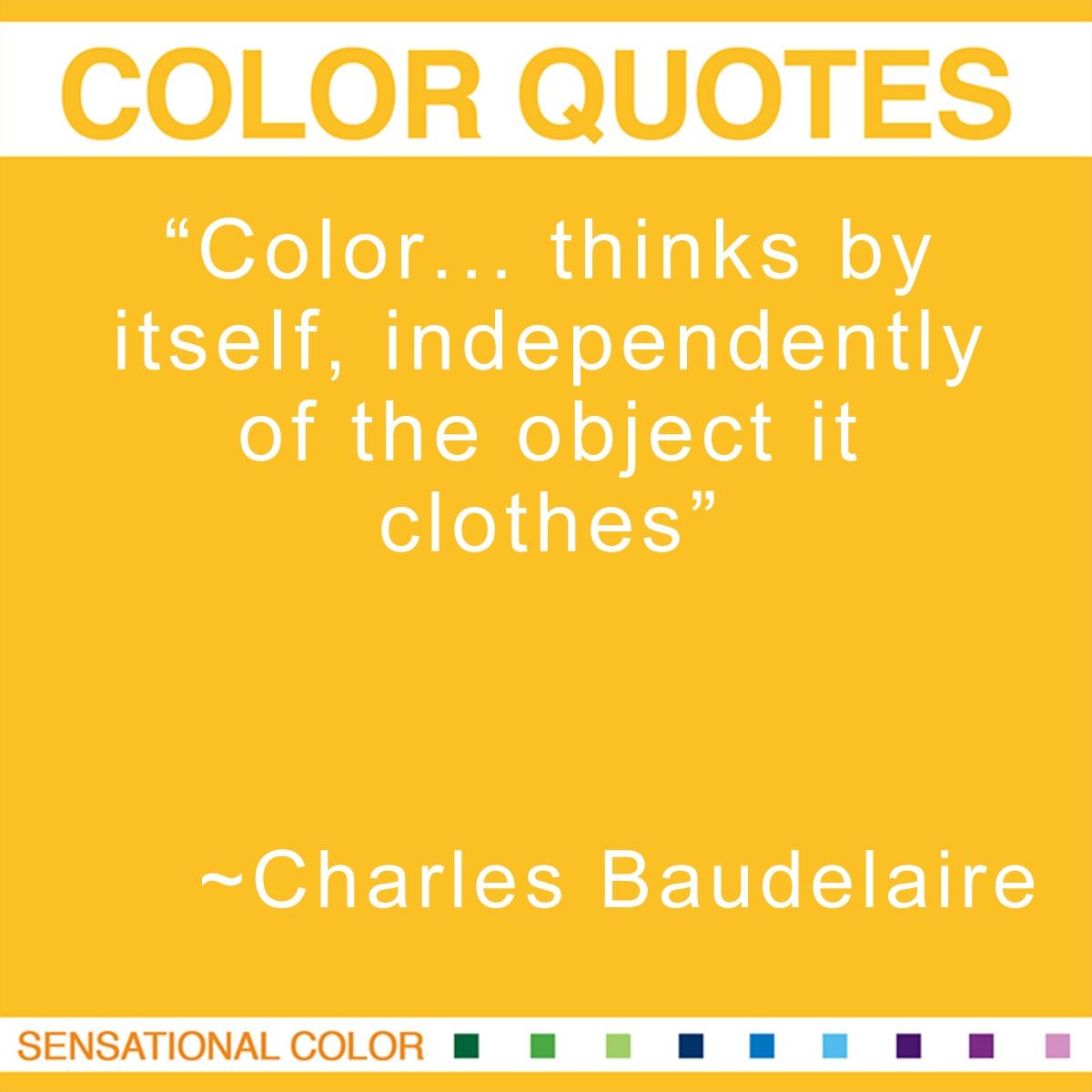 Charles Baudelaire Quote